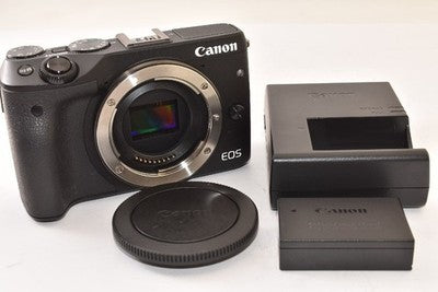 CANON EOS M3 BODY BLACK MIRRORLESS CAMERA 24.2-MEGAPIXEL CMOS SENSOR