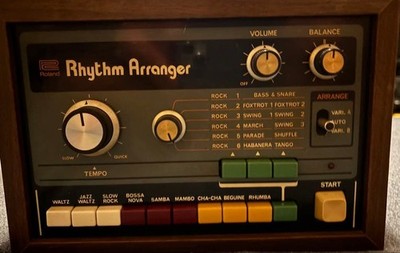 ROLAND TR-66 ANALOG RHYTHM BOX VINTAGE DRUM MACHINE TESTED WORKING USED
