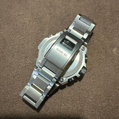 CASIO G-SHOCK MR-G MRG-B1000D-1AJR TITANIUM SOLAR RADIO BLUETOOTH WATCH