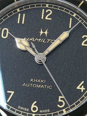 HAMILTON KHAKI AVIATION PILOT PIONEER H76205530 AUTOMATIC MEN'S WATCH W/ BOX