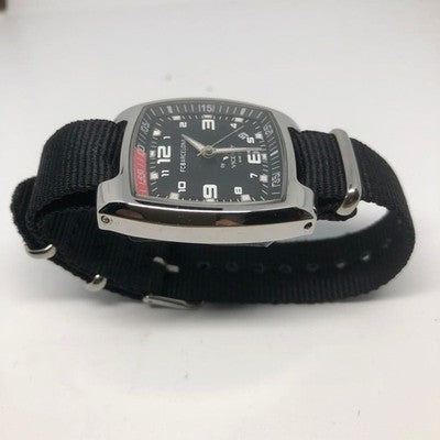 VICEROY FC BARCELONA QUARTZ 43761 BLACK & WHITE EXCELLENT CONDITION SOCCER WATCH
