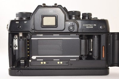 CONTAX RX BODY FILM SLR CAMERA THE FASTEST SHUTTER SPEED IS 1/4000 AS IS