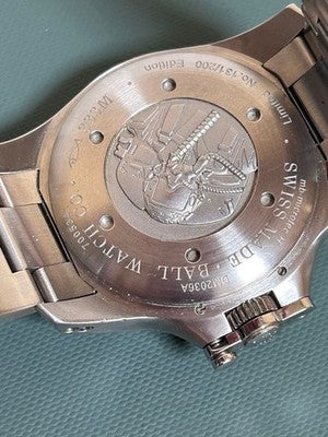BALL WATCH DM2036A ENGINEER HYDROCARBON LIMITED AUTOMATIC WATCH STEEL FULL SET