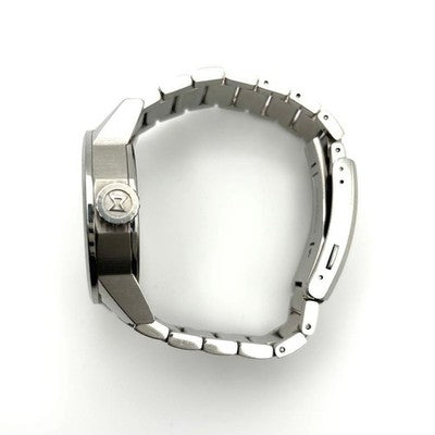 EDOX RALLY TIMER AUTOMATIC WATCH 83009 DAY DATE EXHIBITION BACK MENS SILVER