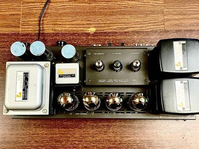LUXMAN A3600 TUBE POWER AMPLIFIER TESTED WORKING W/ 2 SPARE TUBES 100V