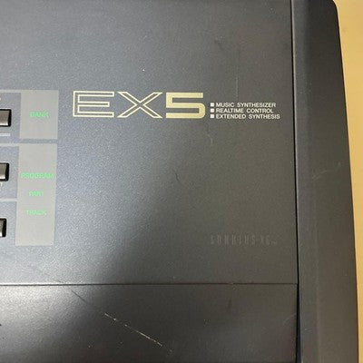 YAMAHA EX5 VINTAGE YAMAHA SYNTH KEYBOARD W/ POWER CABLE FROM JAPAN
