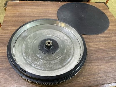 GARRARD 301 50HZ TURNTABLE WITH TRIPLE ARM CABINET / INSTRUCTION MANUAL INCLUDED
