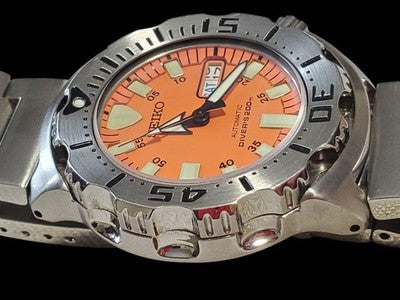 SEIKO ORANGE MONSTER DIVER'S 200M SKX781K 7S26-0350 AUTOMATIC MEN'S WATCH