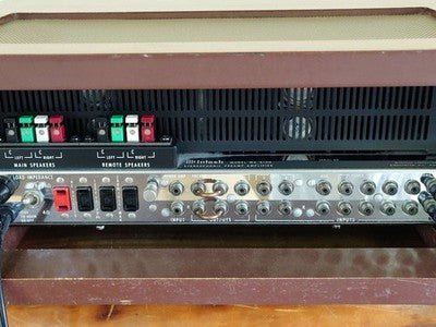 MCINTOSH MA6100 VINTAGE INTEGRATED AMPLIFIER SERVICED W/ CASE MANUAL TESTED