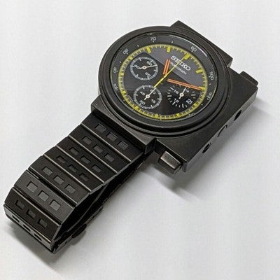 SEIKO GIUGIARO SCED037 ALIEN 2 CHRONOGRAPH WATCH - OVERHAULED, NEW MOVEMENT