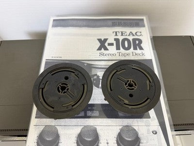 TEAC X-10R OPEN REEL TAPE DECK AUTO REVERSE 4-TRACK 2-CH SERVICED JAPAN 100V