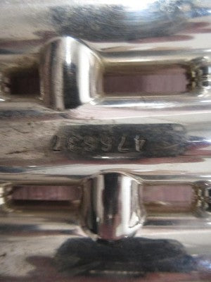 BACH STRADIVARIUS 180ML37 TRUMPET SILVER PLATED 3 VALVE WITH CASE USED JAPAN