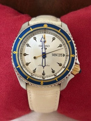 SEIKO 5 SPORTS JOJO GOLDEN WIND BUCCIARATI LIMITED EDITION AUTOMATIC WATCH