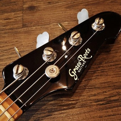 GRASS ROOTS GH-58J ELECTRIC BASS HITOSHI SIGNATURE MODEL 4 STRING GUITAR USED