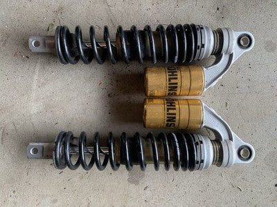 2064 SUZUKI GSX1100S KATANA OHLINS REAR SUSPENSION SHOCK SU143 GSX750S USED