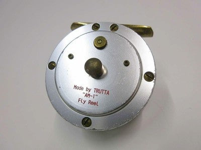TRUTTA AM-1 FLY REEL 65MM SPOOL WIDTH 22MM 142G GOOD WORKING CONDITION