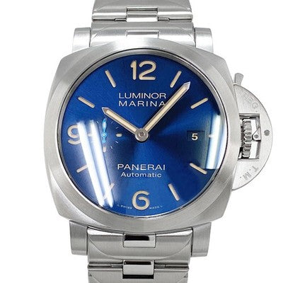 PANERAI LUMINOR MARINA PAM01058 V-SERIAL AUTOMATIC STAINLESS STEEL BLUE