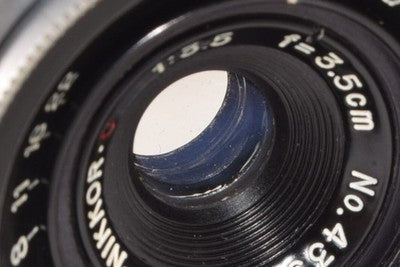 NIKON W-NIKKOR・C 3.5CM 35MM F3.5 S-MOUNT INTERCHANGEABLE LENS FOR NIKON S.