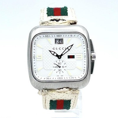 GUCCI COUPE QUARTZ BIG DATE 131.3 SHERRY LINE MEN'S WATCH