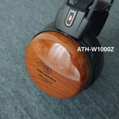 AUDIO TECHNICA ATH-W1000Z MAESTOSO WOOD HEADPHONES DETACHABLE MOD USED