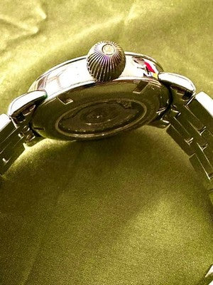 KRIEGER GIGANTIUM K3003 AUTOMATIC WATCH BLUE DIAL ROMAN NUMERALS LIMITED 3000