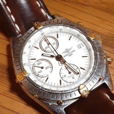 BREITLING CHRONOMAT B13048 AUTOMATIC CHRONOGRAPH MEN'S WATCH ALL ORIGINAL