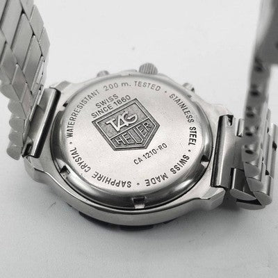TAG HEUER FORMULA 1 CA1210 CHRONOGRAPH BLUE DIAL QUARTZ WATCH WORKING SWISS