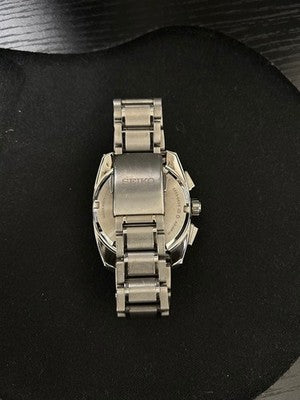 SEIKO ASTRON SBXC063 5X53-0AV0 GPS SOLAR TITANIUM SILVER DIAL MEN'S WATCH JDM