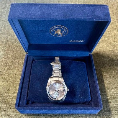 GRAND SEIKO SBGX071 MEN'S WRISTWATCH ROUND FACE JAPAN MADE STAINLESS STEEL BAND