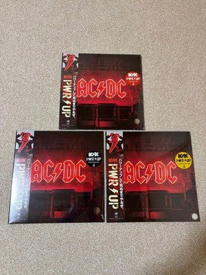 AC DC PWR-UP VINYL LP RECORD 3 SET SEALED NEW HARD ROCK ALBUM MINT