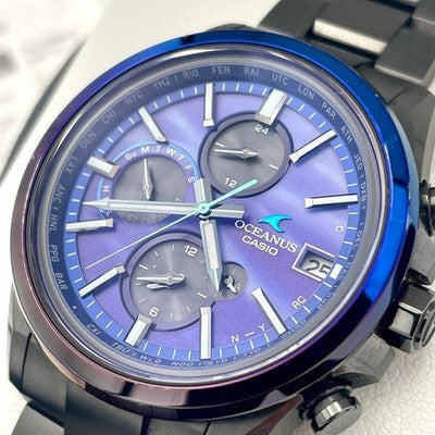CASIO OCEANUS OCW-T4000AWB-2AJF TITANIUM SOLAR RADIO CONTROL WATCH BOX