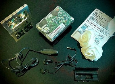 SONY WALKMAN WM-EX677 PORTABLE CASSETTE PLAYER VINTAGE MAINTENANCE FROM JAPAN