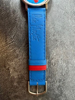ALAIN SILBERSTEIN GUERANDE REPUBLIQUE FRANCAISE 1789-1989 QUARTZ WATCH TRICOLOR