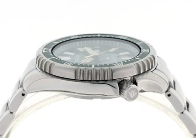 CITIZEN PROMASTER NY0099-81X GREEN AUTOMATIC MEN'S WRISTWATCH ROUND FACE