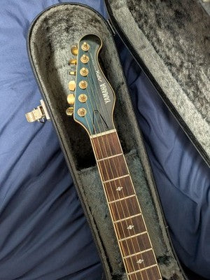 YAMAHA APX-10CS ACOUSTIC ELECTRIC GUITAR SUNBURST WITH HARD CASE　AS IS