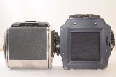 ZENZA BRONICA S2 EARLY MODEL + NIKKOR-P 75MM F2.8 6X6 FORMAT MEDIUM AS IS