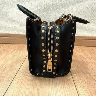COACH ROGUE 17 RIVETS 2-WAY BAG 1941 COLLECTION GLOVETANNED LEATHER MINI BAG