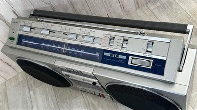 SONY CFS-77 BLUETOOTH RADIO CASSETTE BOOMBOX MAINTAINED TESTED VINTAGE JAPAN
