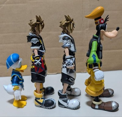 S.H.FIGUARTS KINGDOM HEARTS FIGURE SET DISNEY SORA FINAL FORM USED JP