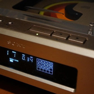SONY CDP X3000 TOP LOADING CD PLAYER WITH REMOTE CONTROL EXTREMELY RARE