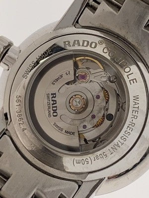 RADO AUTOMATIC 561.3862.4 WHITE DIAL SILVER STAINLESS STEEL ANALOG WOMEN WATCH