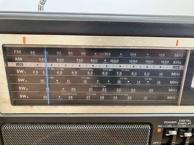GE 7-2990A BCL RADIO PANASONIC OEM PROCEED RF-2600 VINTAGE SHORTWAVE RECEIVER