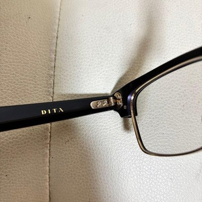 DITA GRAND RESERVE TWO DRX-2061-B-BLK-GLD-52 EYEGLASSES BLACK/GOLD 52□18-147