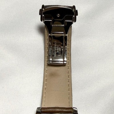 HAMILTON AMERICAN CLASSIC SPIRIT OF LIBERTY AUTOMATIC GOLD TONE LEATHER WATCH