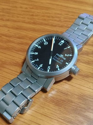 FORTIS SPACEMATIC 623.22.158.1 AUTOMATIC DAY DATE 200M MEN'S WATCH