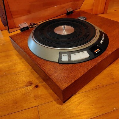 DENON DP-3000 TURNTABLE DK-100 CABINET TONEARM SET SERVICED VINTAGE