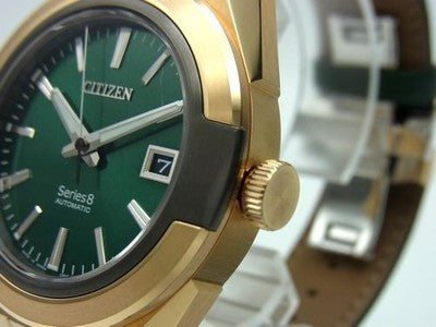 CITIZEN SERIES 8 NA1002-15W GREEN AUTOMATIC MEN'S WATCH LIMITED 400PCS