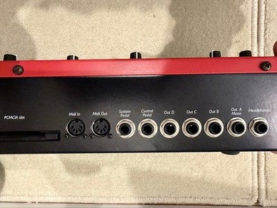 CLAVIA NORD RACK 2 VIRTUAL ANALOG SYNTHESIZER MODULE TESTED CLASSIC FROM JAPAN