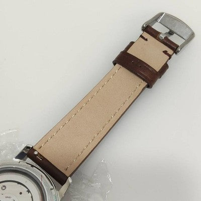 KUOE OLD SMITH 90-007 AUTOMATIC SMALL SECONDS BLUE STEEL HANDS WATCH NEAR MINT