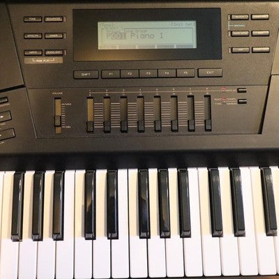 ROLAND JW-50 MUSIC WORKSTATION SYNTH KEYBOARD W ADAPTER CASE FROM JAPAN